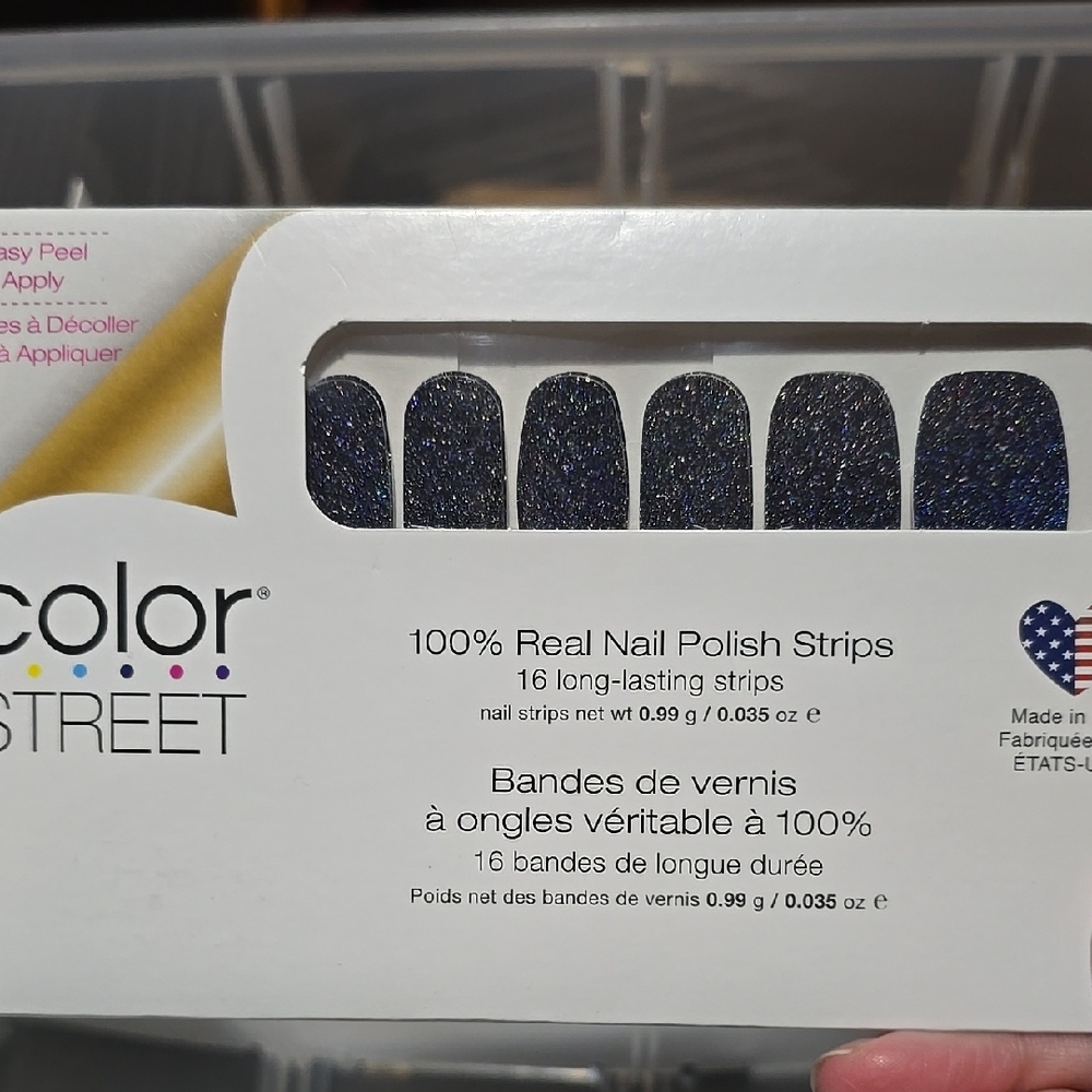 Color Street Glitter Nail Polish Strips